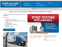 Tablet Screenshot of miramartruck.com